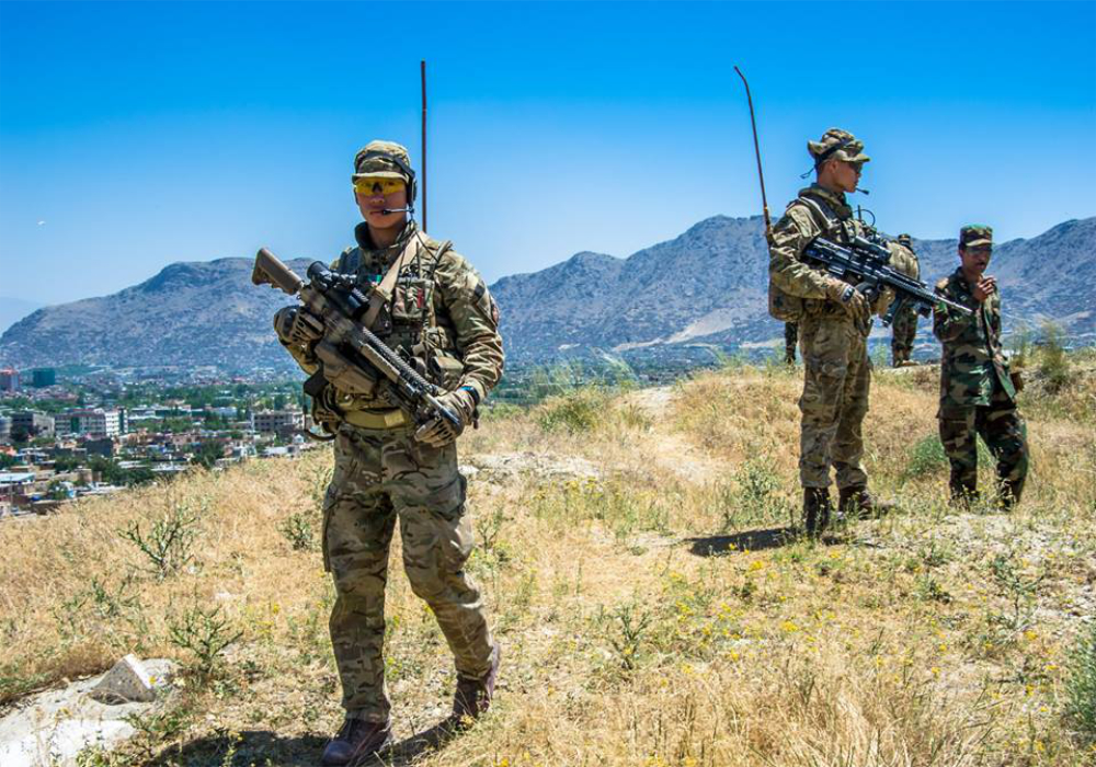Gurkha in afgan